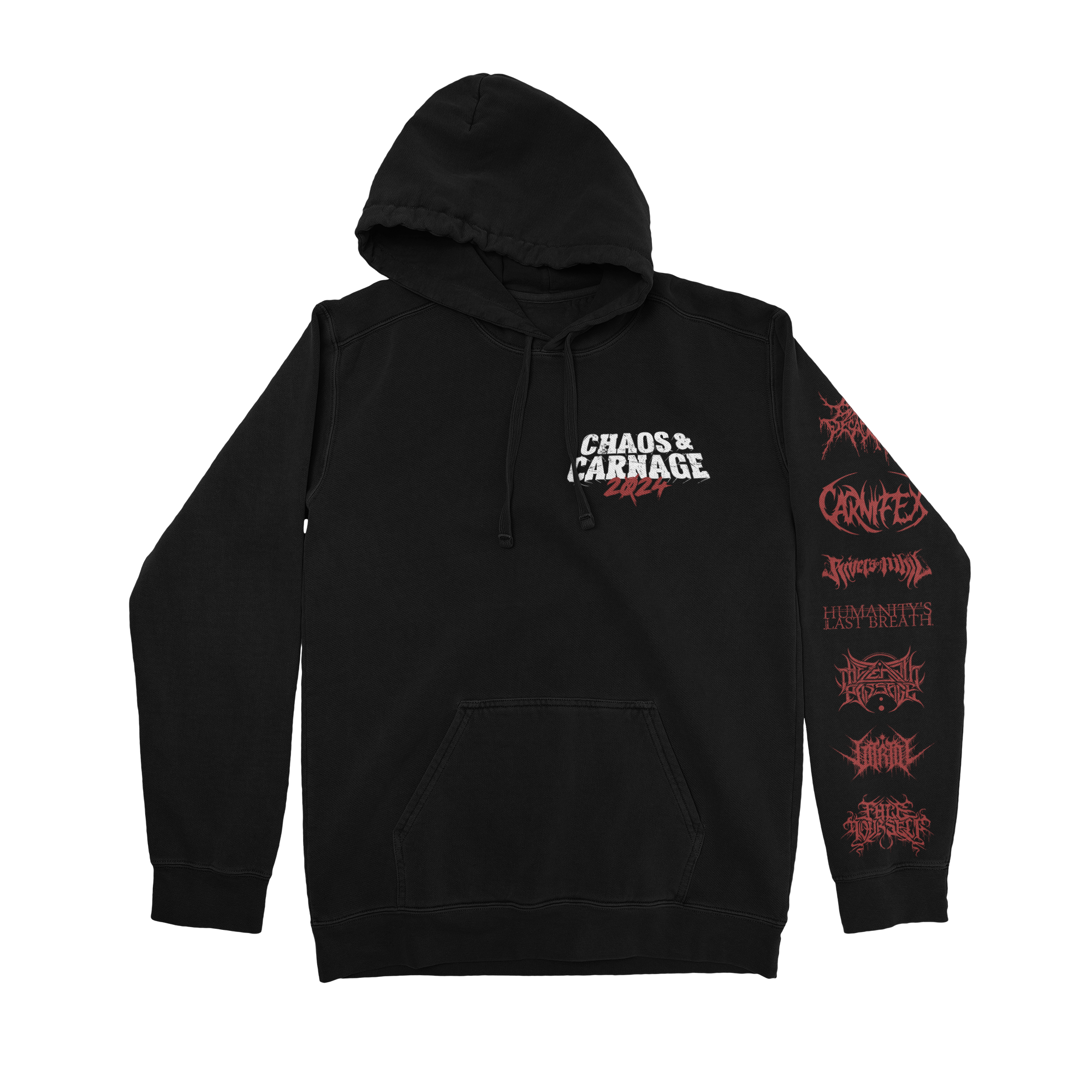 Chaos And Carnage Merch Table 2025 In